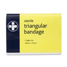 Reliance Medical Triangular Sterile Dressing Bandage 90x127CM