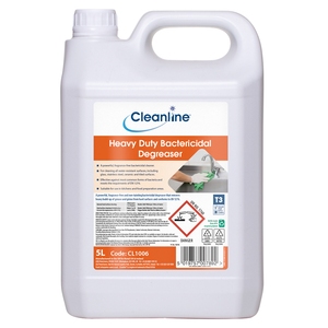 Cleanline Heavy Duty Bactericidal Degreaser 5 Litre 
