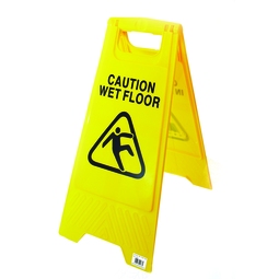 Wet Floor Free Standing Caution Sign 600MM 