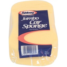 Jumbo Car Sponge Yellow