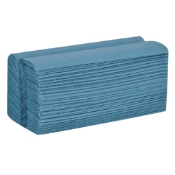 C Fold Hand Towel Blue