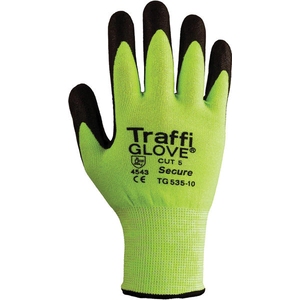 Traffiglove TG535 Secure (4X44C) Cut C Glove Green