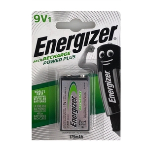 Energizer Rechargeable Power Plus 9V (Pack 1)
