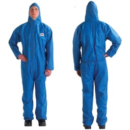 3M Economy Type 5/6 Disposable Coverall Blue
