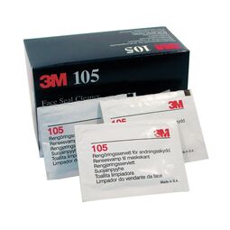 3M 105 Face Seal Cleaner Wipes (Pack 40)