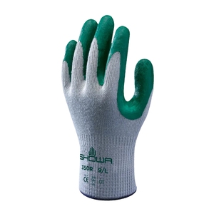 Showa 350R Nitrile Coated Glove Green (Pair)
