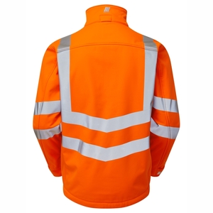 PULSAR® PR535 Hi Vis Orange Softshell Jacket