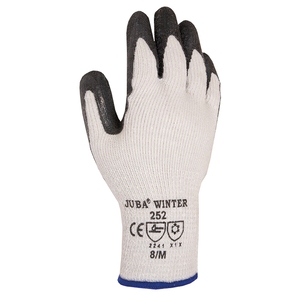 Glove Latex Palm Coated Winter Builders Grip GLO120 304707
