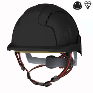 AJS260-001-101 JSP Evolite Skyworker Helmet Black