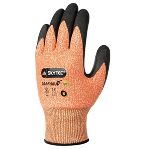 Skytec Gamma 3 Amber Nitrile Sponge Palm Coated Glove (4X43B)
