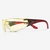 Riley Stream Red K&N Rated Safety Glasses Amber Lens