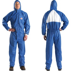 3M Flame Retardant Disposable Coverall Blue