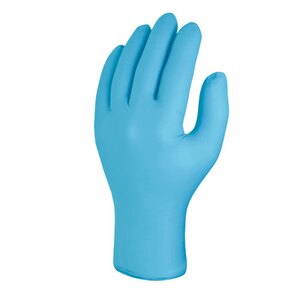 Skytec Utah Blue Nitrile Powder Free Disposable Gloves X 100