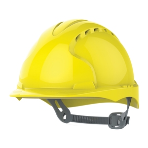 JSP AJF160-000-200 Evo 3 Vented Helmet Yellow
