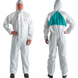 3M 4520 Coverall Type 5/6 White & Green