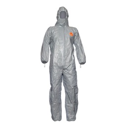 DuPont Tychem 6000 F Plus Chemical Coverall Grey