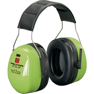 3M H540A-461-GB OPTIME III Ear Defenders Headband Hi Vis SNR31