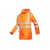 Sioen 198A Monoray Hi-Vis Breathable/Waterproof Jacket Orange