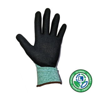 Polyflex Pel Eco Gloves Recycled Latex Palm Coated 2131X
