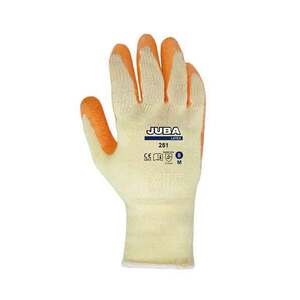 304152 GlO98 Latex Palm Coated Extra Grip Glove Orange