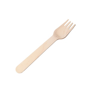 Sustainable Wooden Fork 160MM (Pack 100)