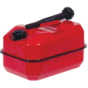 Fuel Can Metal Red 10Ltr