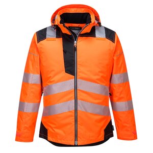 Portwest PW3 Hi Vis Winter Jacket Orange