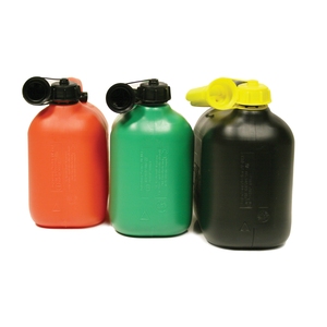 Fuel Can Plastic Green 5Ltr