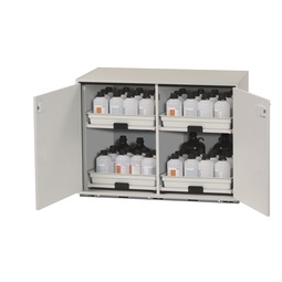 Under Bench Cabinet Acid & Alkalis SL-Classic-UB Model (4 Shelf)