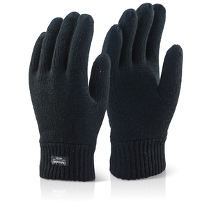 Thinsulate Woolly Gloves Black