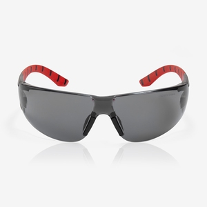 Riley Stream K&N Rated Safety Glasses Red Grey Lens