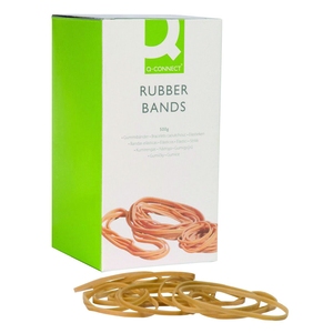 Q Connect Rubber Bands 100g Assorted Box