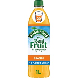 Squash No Added Sugar Orange 1 Litre