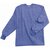 801 Thermal Long Sleeve Vest 50/50 Polycotton Denim Blue