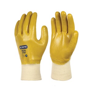 Skytec Neon Xtra Nitrile Fully Coated Gloves Cut 1