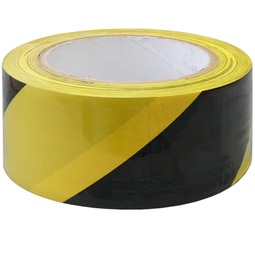 Barrier Tape Yellow/Black 72MM X 500M