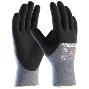 ATG 44-505B Maxicut Oil Glove Nitrile 3/4 Coated 4442C