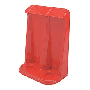 Fire Extinguisher Stand Double Red