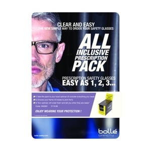 Bolle Safety All Inclusive Prescription (Pack 1 Single)