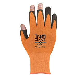 Traffiglove TG3020 3 Digit Exposed (3X43B) Cut B Glove Amber