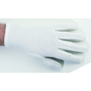 Cotton Bleached Stockinette Glove