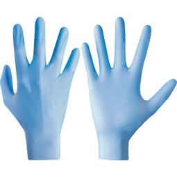 Ansell 92-670 Touch N Tuff Nitrile Disposable Gloves Powder Free Blue