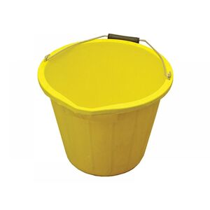 General Purpose Plastic Bucket Yellow 2 Gallon