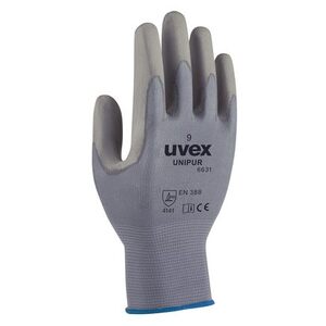60944 Uvex 6631 Pu Palm Coated Gloves Cut 1