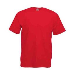 61035 SS030 FOTL Mens T-Shirt Brick Red/Vintage Heather Red