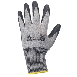 KeepSAFE PU Palm Coated Pro Cut C Glove Grey/Black