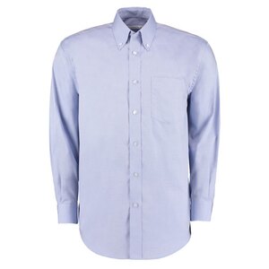 Mens KK105 Long Sleeve Oxford Shirt Light Blue
