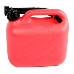Can 5 Liters H/Duty Industrial Red Plastic L/Spout (Leaded) 451809