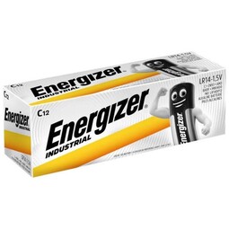 Energizer Industrial C Battery (Pack 12)