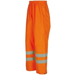 Hi Vis Breathable/Waterproof Trousers - Orange